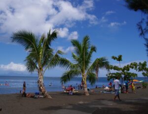 La plage de la pointe Venus