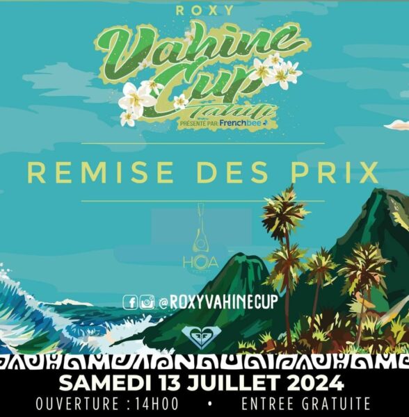 Vahine Cup & remise des prix