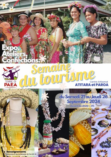 Semaine du Tourisme 2024 à Paea