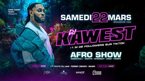 Afro Show avec DJ Kawest