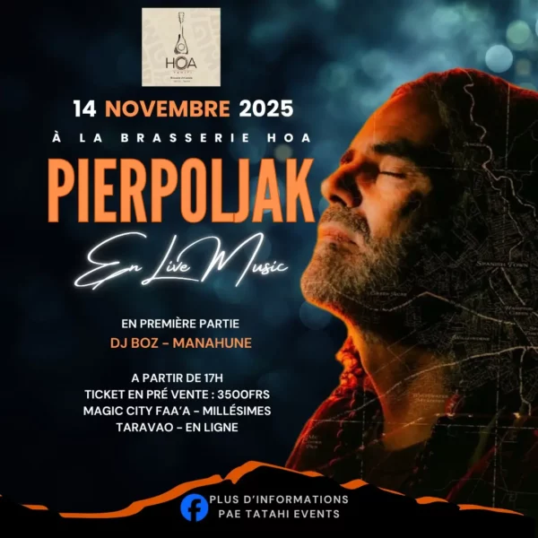 Pierpoljak à Tahiti