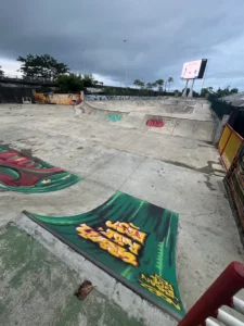 Skatepark de Tipaeru’i à Papeete