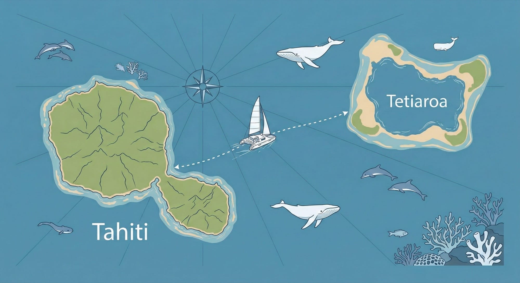 Tetiaroa En Catamaran Ia Ora Na 