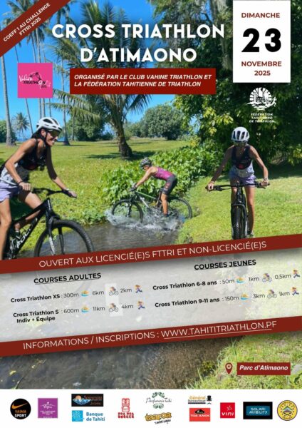 Cross Triathlon d’Atimaono