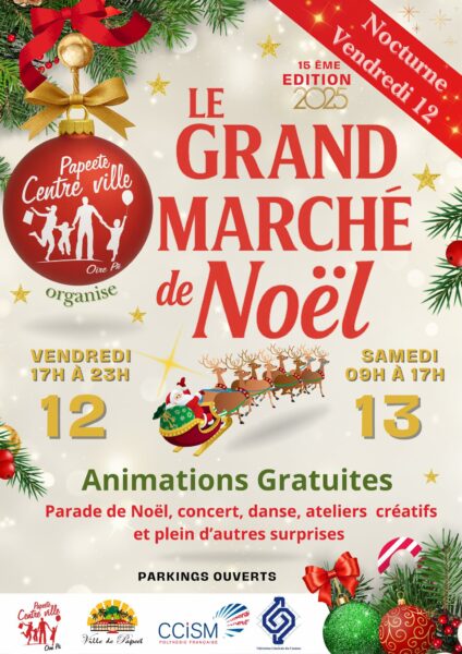 Grand marché de Noël de Papeete
