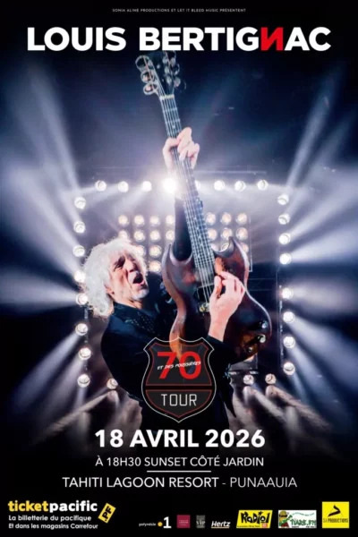 Louis Bertignac – 70 Tour