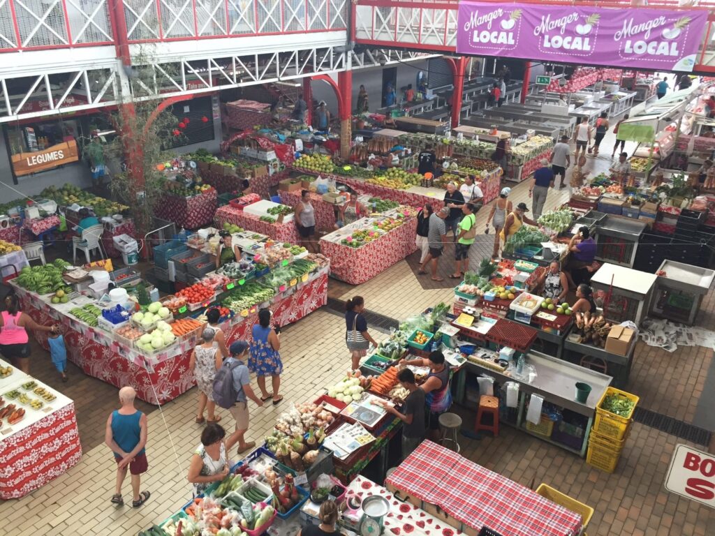 Le marché de Papeete