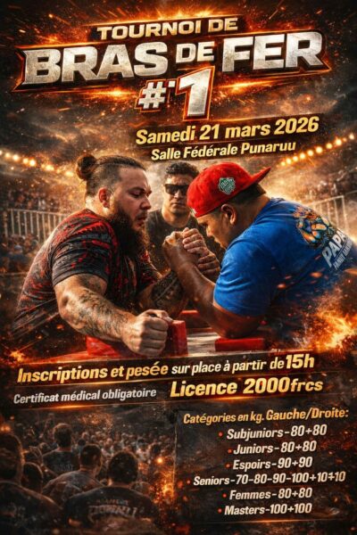 Tournoi de Bras de Fer Sportif