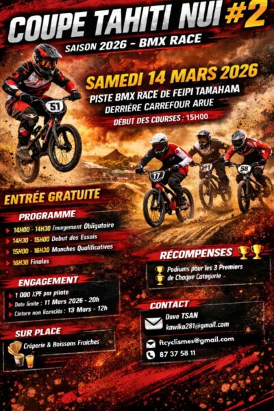 BMX Race – Coupe Tahiti Nui #2