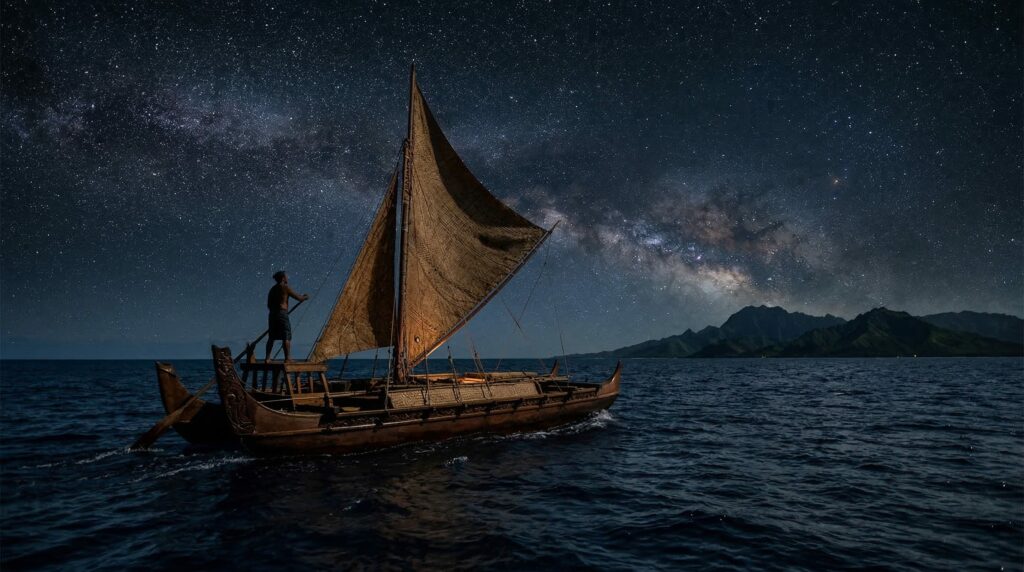 La navigation aux étoiles : comment les Polynésiens ont conquis le Pacifique