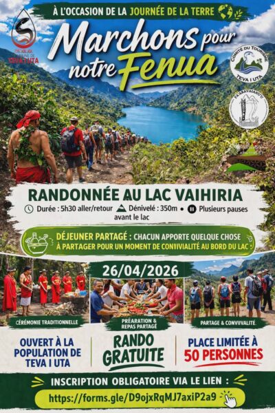 Randonnée au Lac Vaihiria