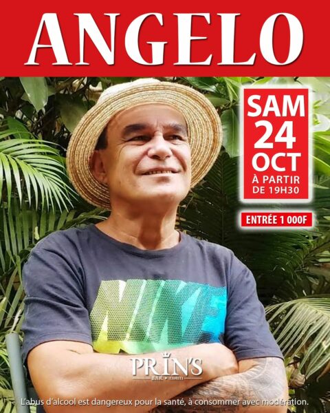 Angelo au Prin’s Bar Tahiti