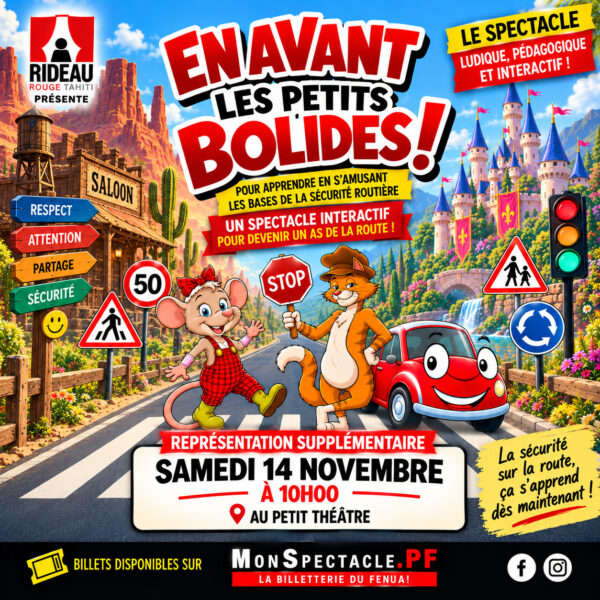 En avant les petits bolides !